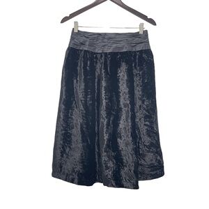Paul-Louis Orrier Vintage Hamilton Velvet Band Black Skirt Size EU 40 US Small